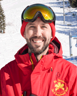 Our Free Ski Program Coach Ryan O'Malley