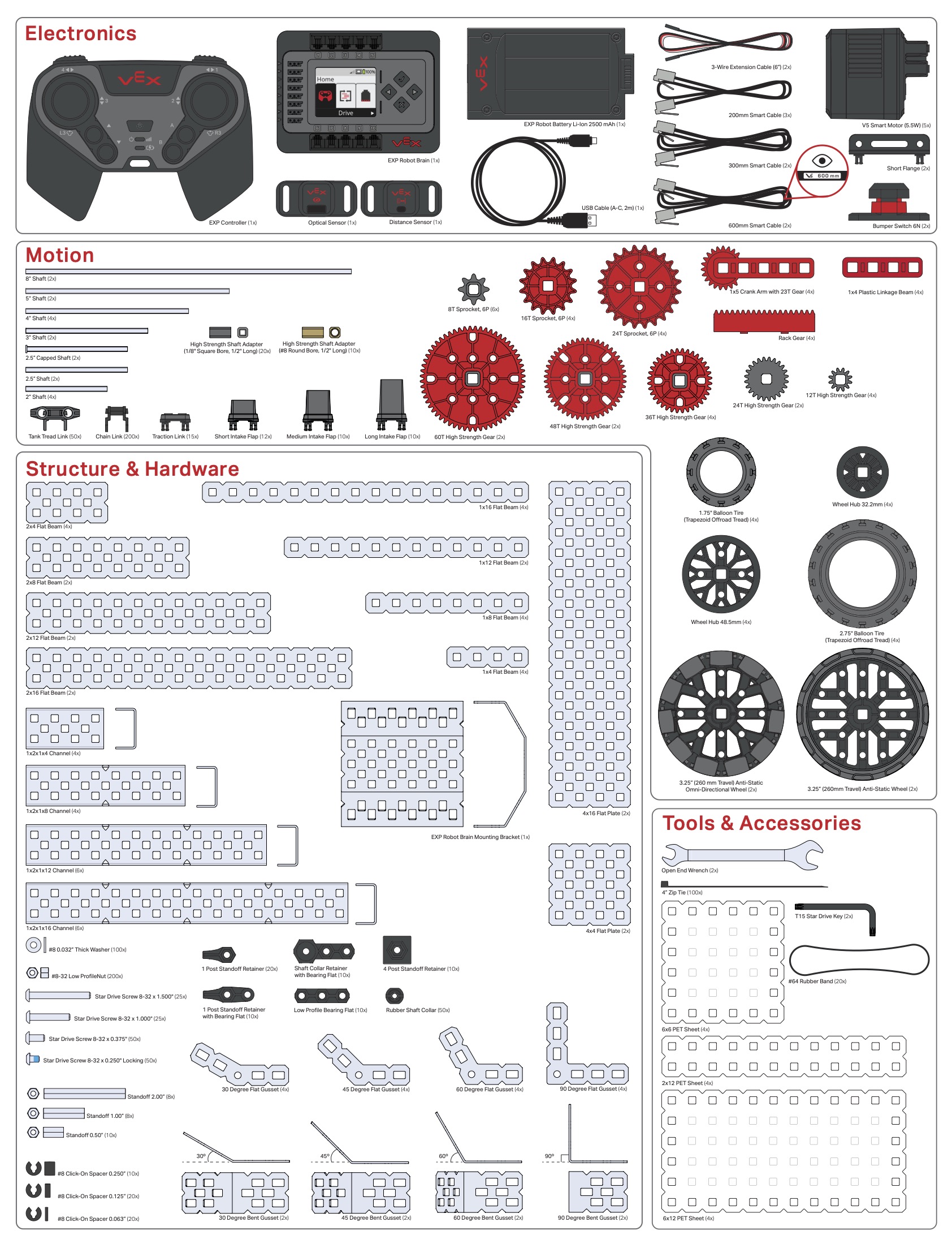 280-8294] - VEX EXP Large Classroom Bundle | Mango Logic