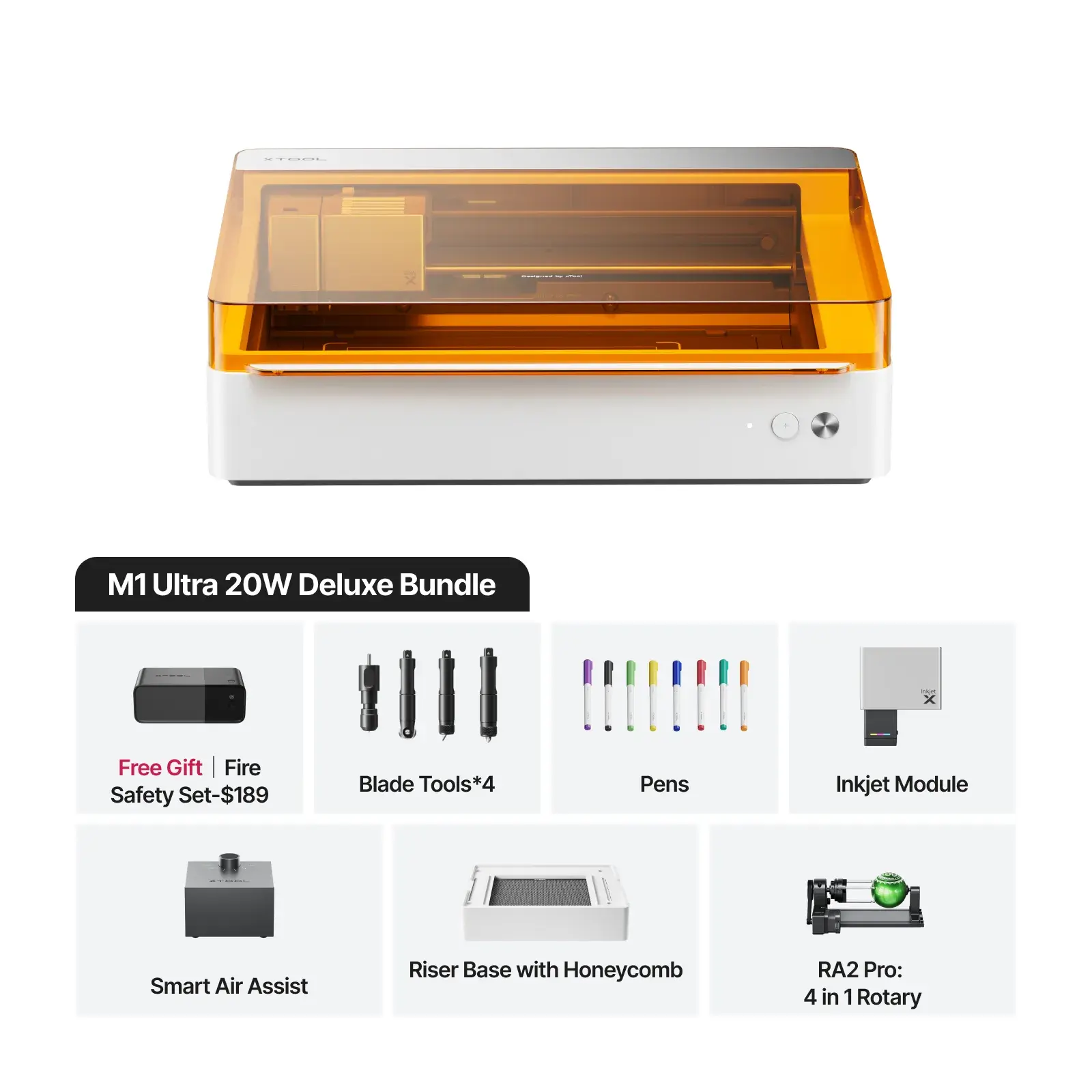 xTool M1 Deluxe Bundle 20W