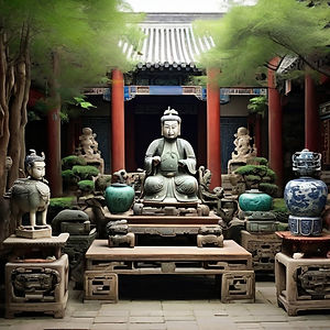 Leonardo_Diffusion_XL_Antique_treasures_gardenJade_artifacts_a_0.jpg