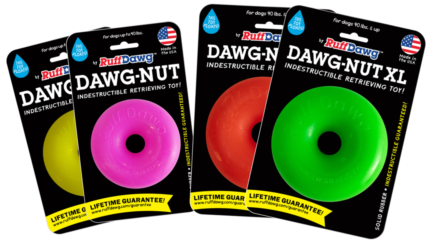 Ruff Dawg "Dawg-Nut"Indestructible Toy