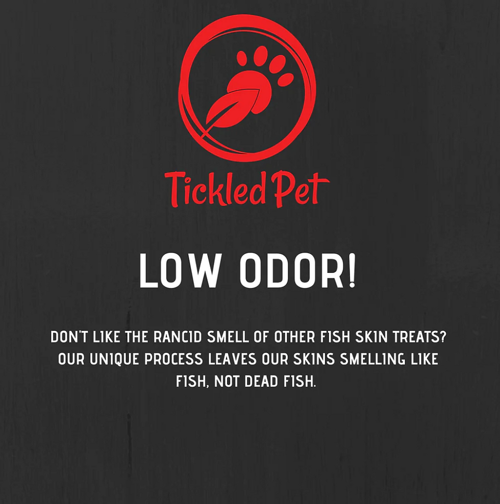 Thumbnail: Tickled Pet Icelandic Cod Fish Skin Rolls