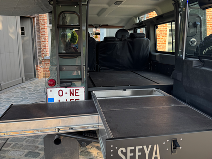 Overland kitchen drawer for Defender