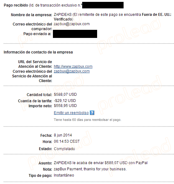Payment Proof #4