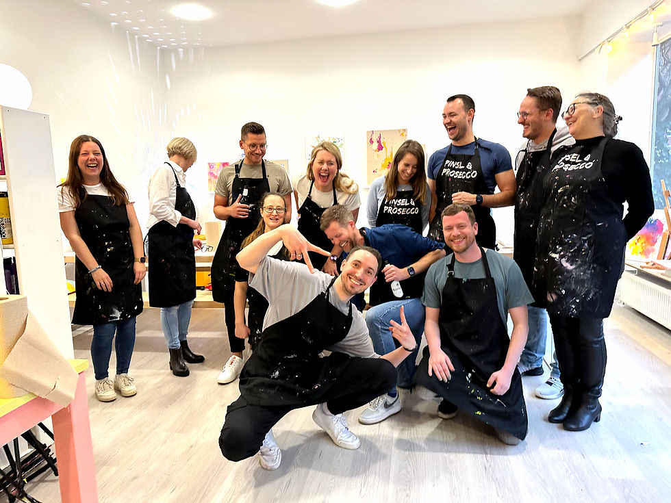 Teamevent Weihnachtsfeier Pinel&Prosecco Münster
