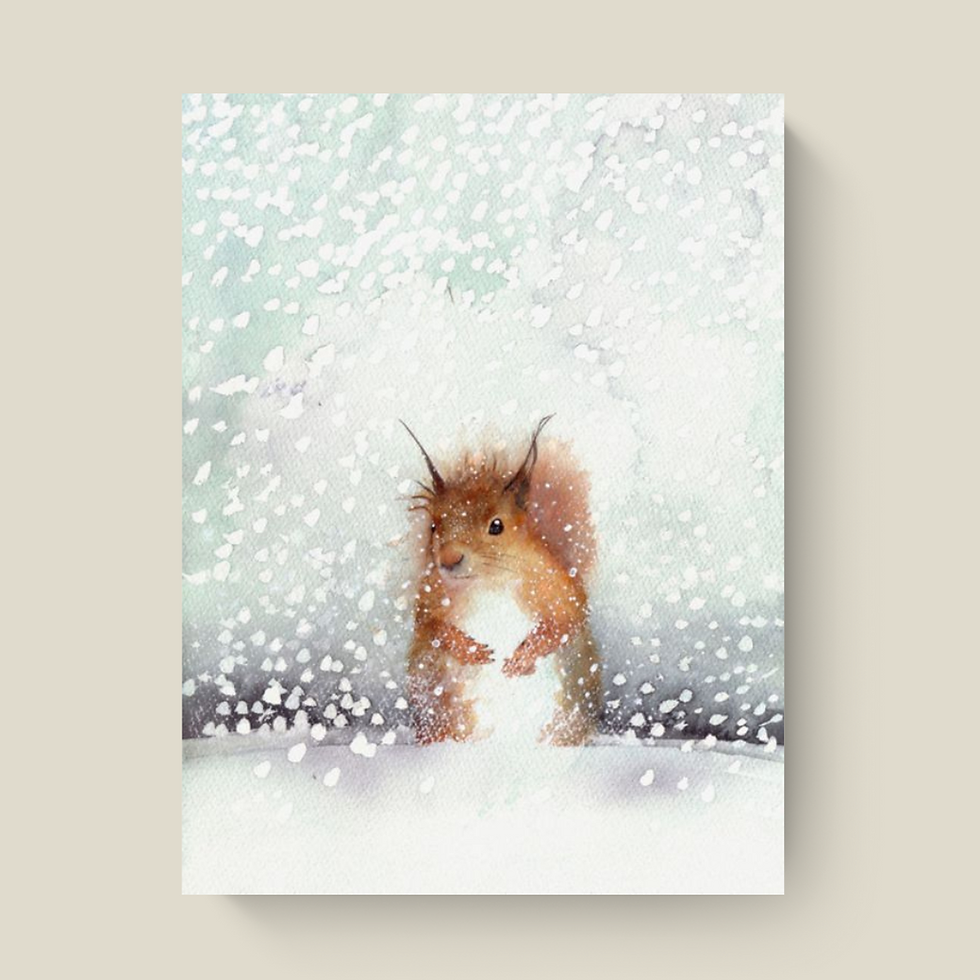 PINSEL&PROSECCO - "Eichhörnchen"