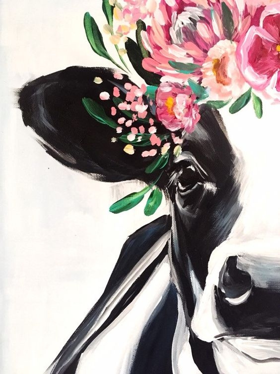 PINSEL&PROSECCO - "Die Kuh"