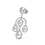 Thumbnail: Dewdrop Dazzle Diamond Earring