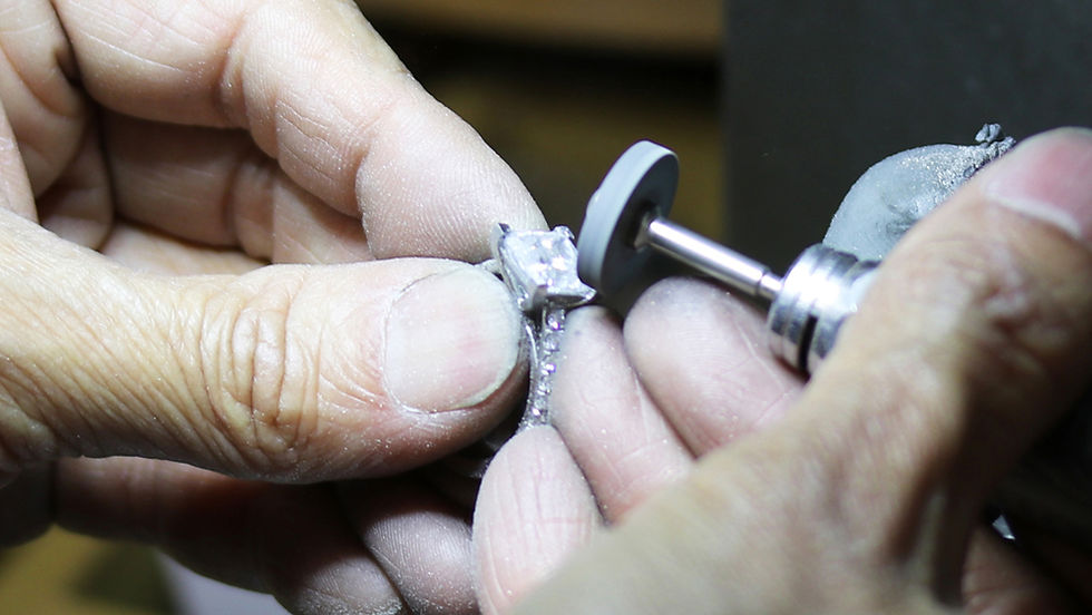 Hand crafted diamond Jewellery