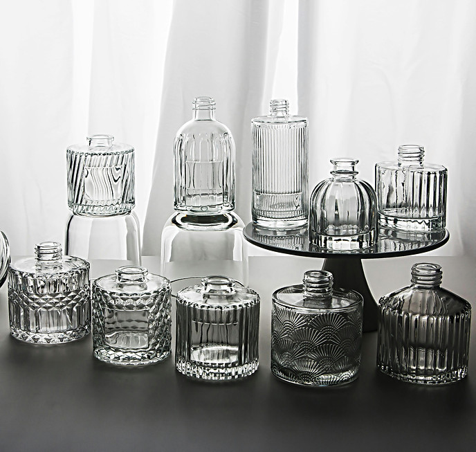 Custom made glass bottles