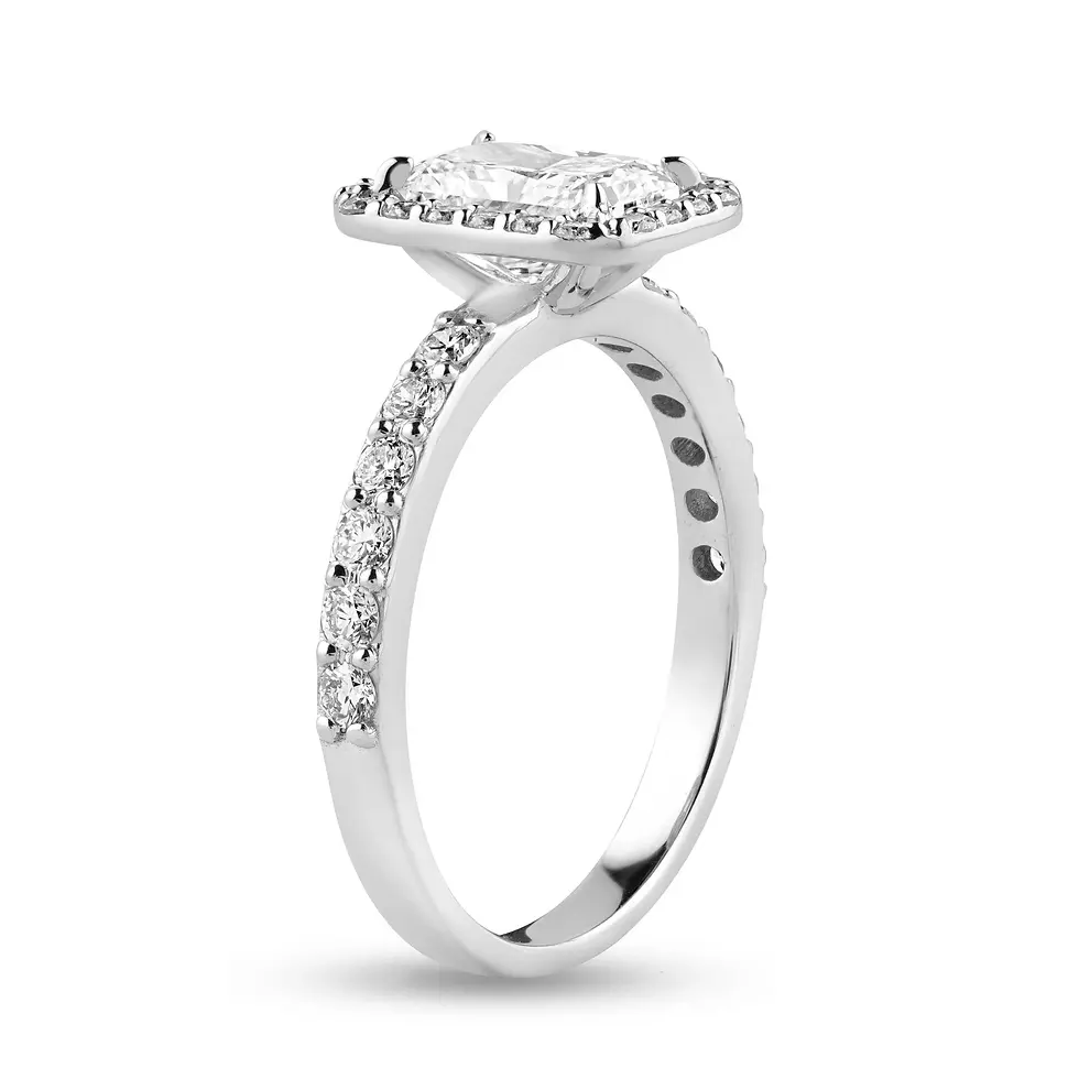 Iris Crown Diamond Ring