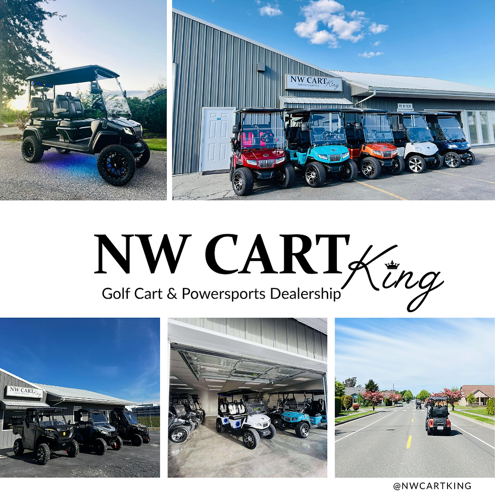 Evolution Electric Vehicles for sale at NW Cart King Golf Cart & Powersports Dealership located near Bellingham WA
