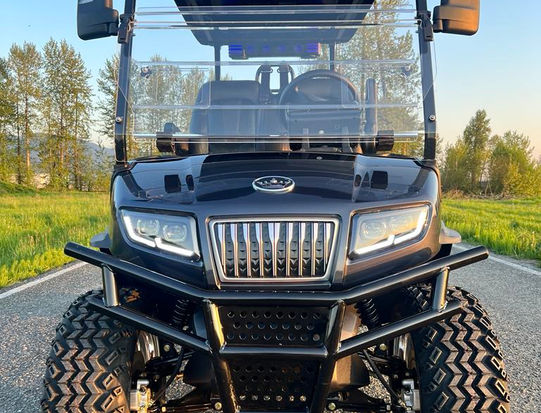 Maverick 4 Plus Evolution Electric Vehicle golf cart at NW Cart King in Sumas WA