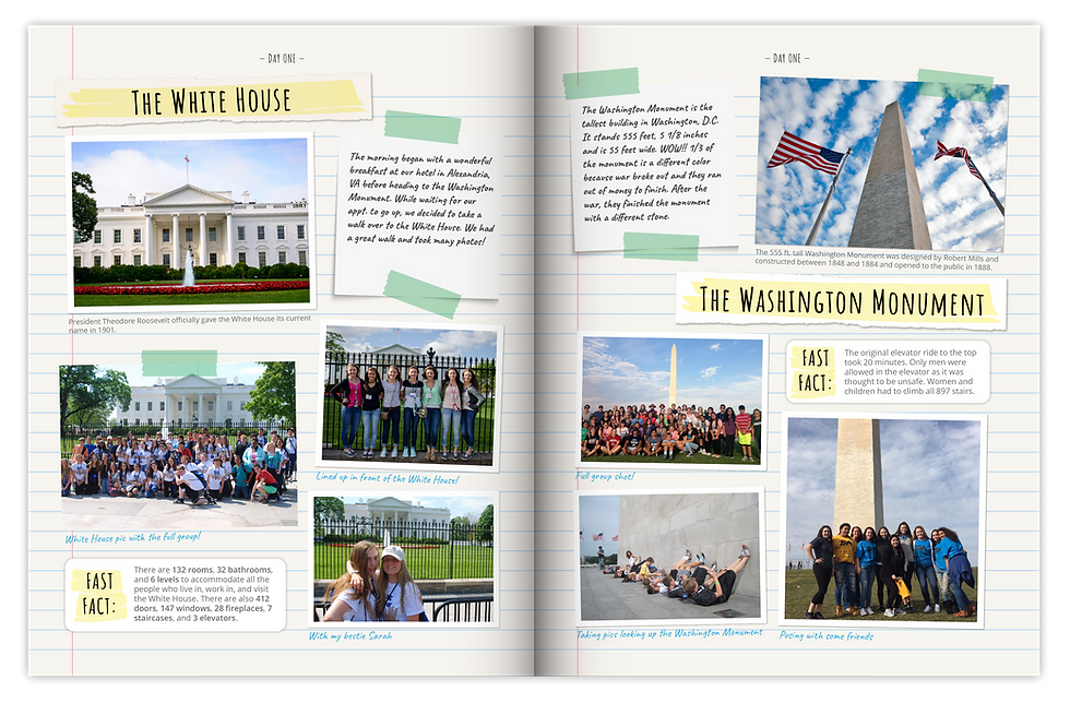 Student Tour Book