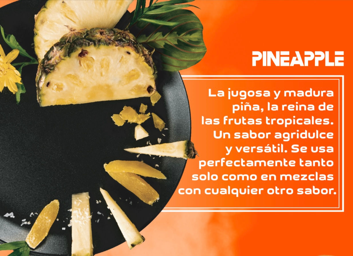 Pineapple 100gr BlackBurn sabor para shisha