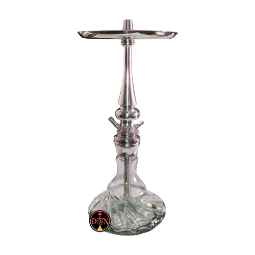 Amazon hookah Future Godzilla silver clear twist detabacosynarguilas