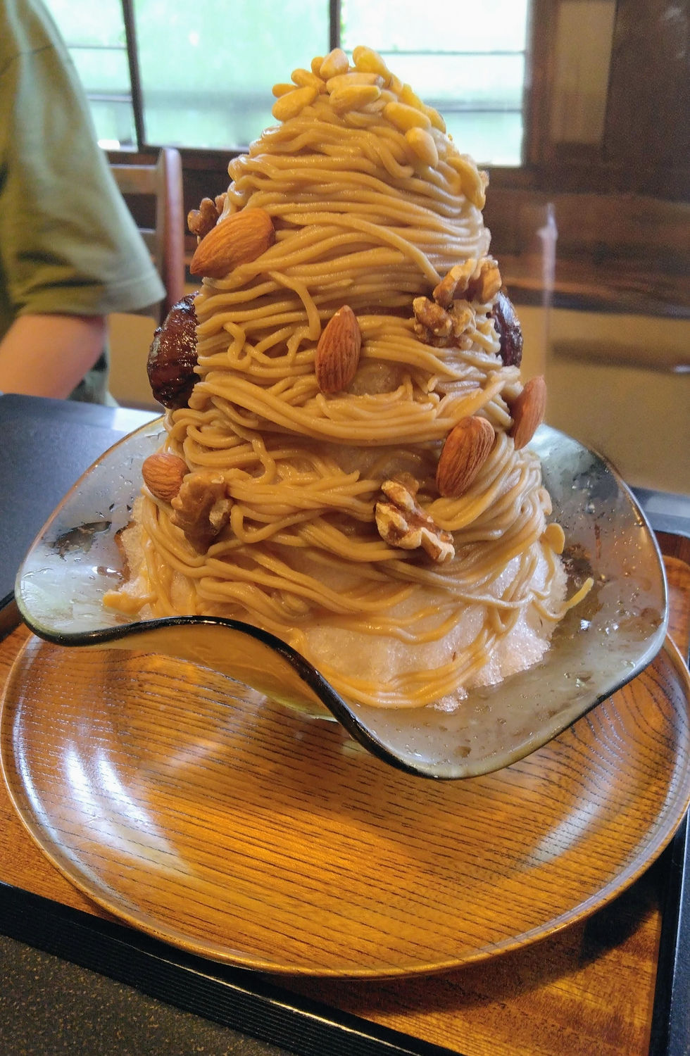 Maron Chestnut Kakigori Shaved Ice