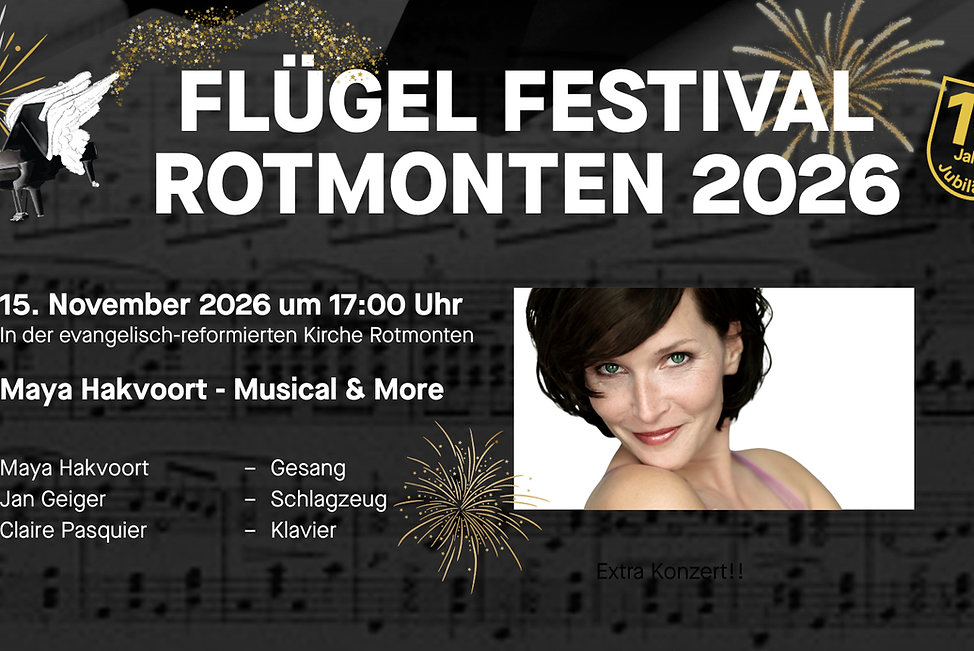 Flügel Festivl 15. November 2026