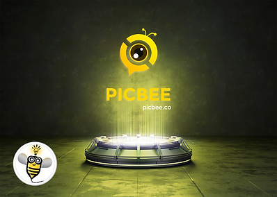 Redesign Logo PicBee | Atualização de identidade visual