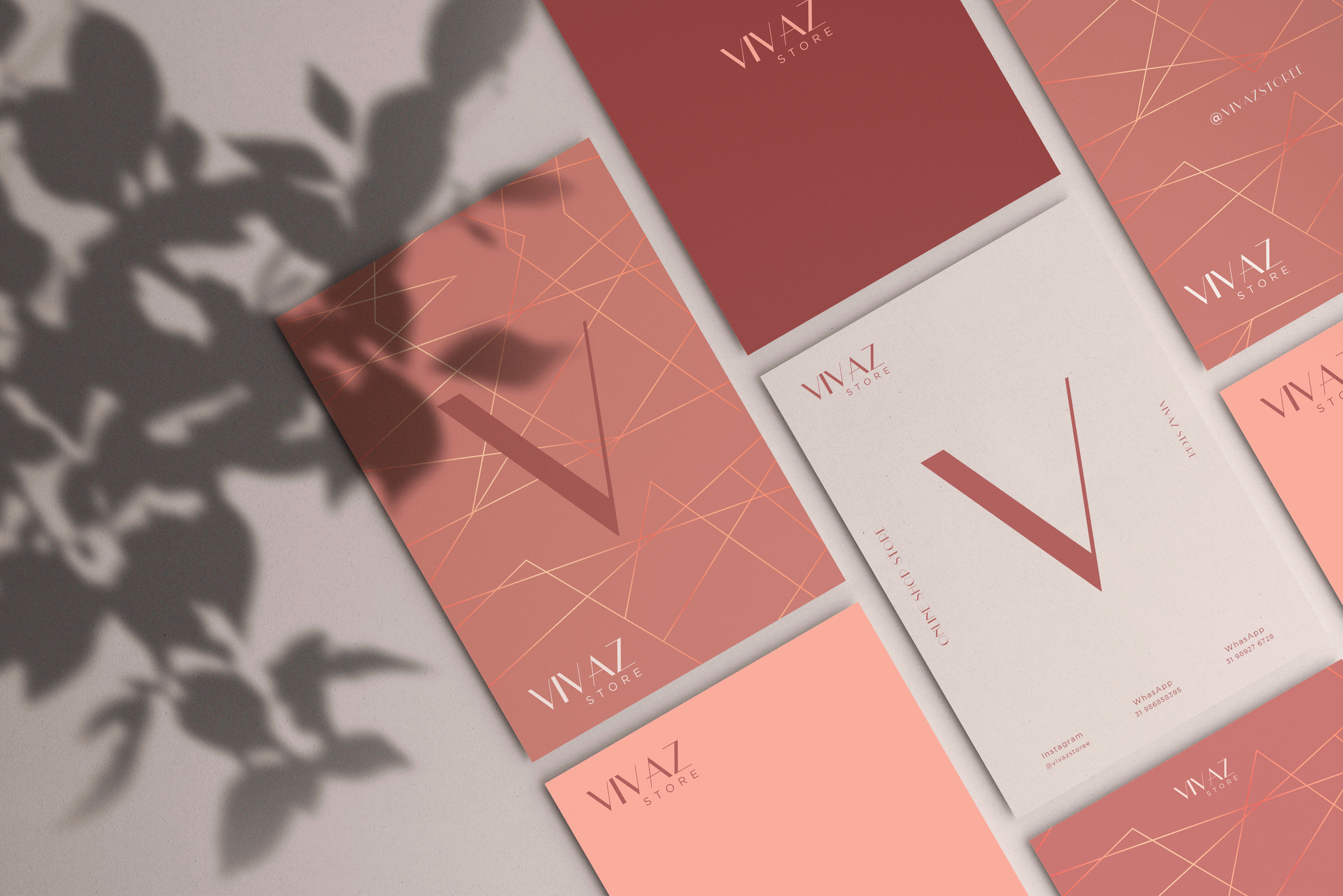 Criação de marca e desenvolvimento de identidade visual | VIVAZ Store