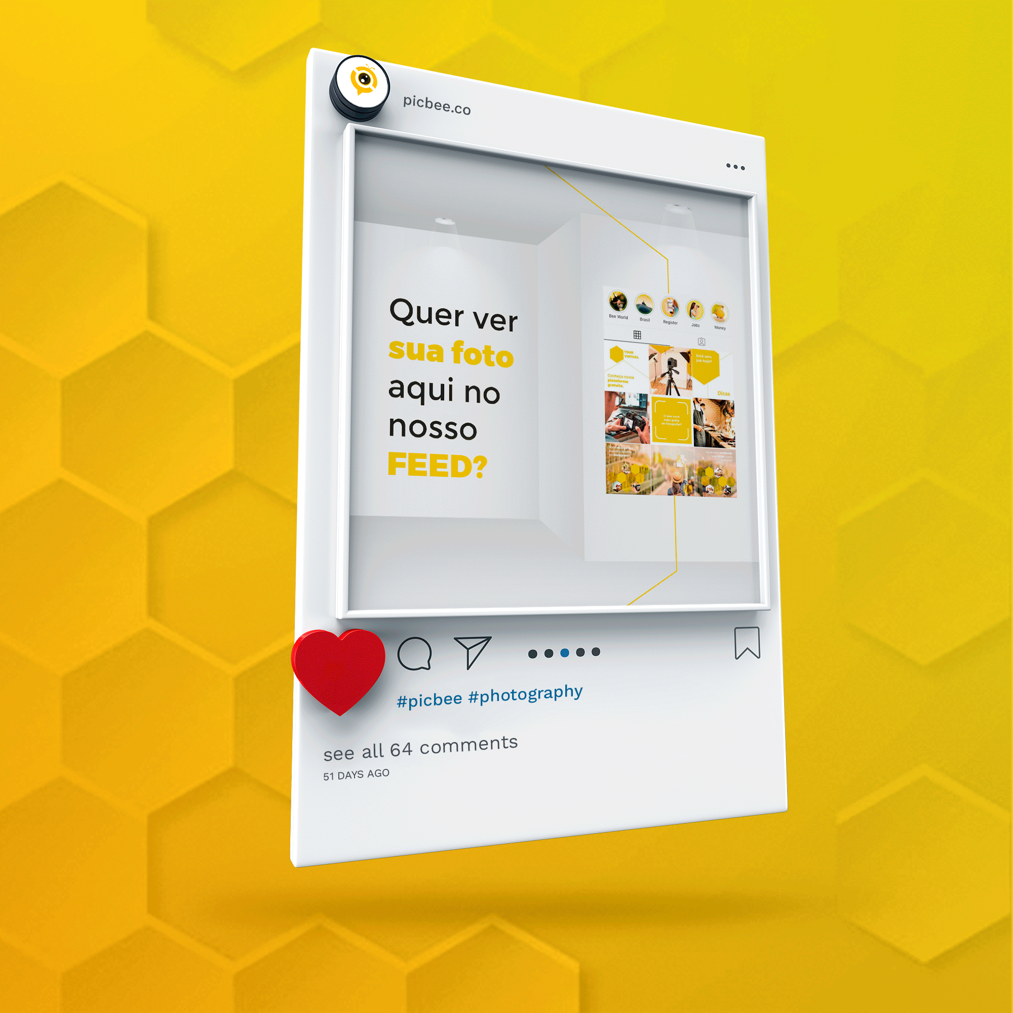 Posts PicBee | Conteúdo para redes sociais