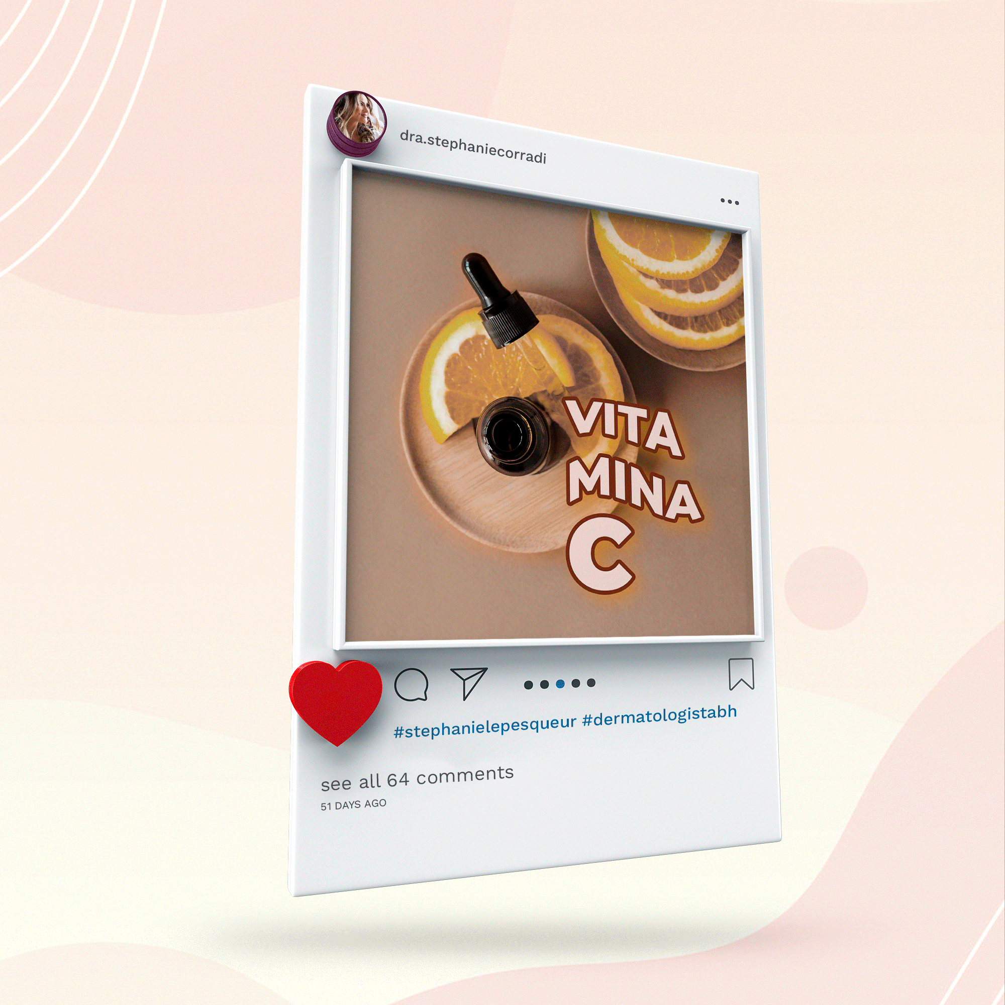 Posts Dra. Stephanie Corradi | Conteúdo para redes sociais