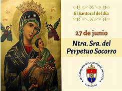 JUNIO 27: GRACIAS MADRE!!