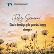 Feliz semana!!