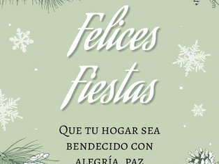 Bendecida Navidad!!!