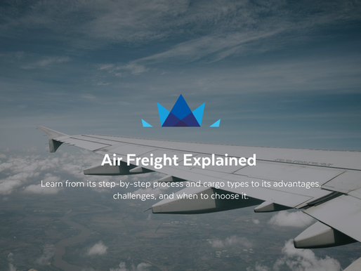 Air Freight explained: How to Choose the Right Solution for Your Business!