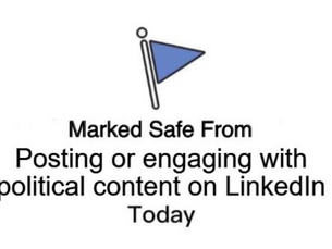 The new reality: every social channel is now political.