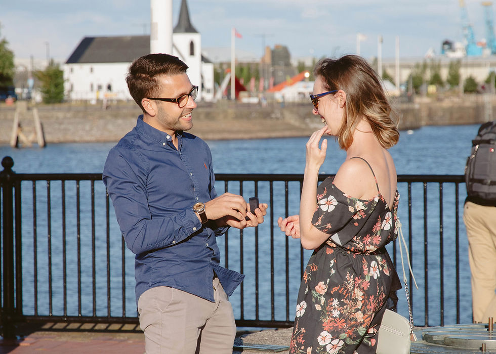 Wedding proposal Cardiff