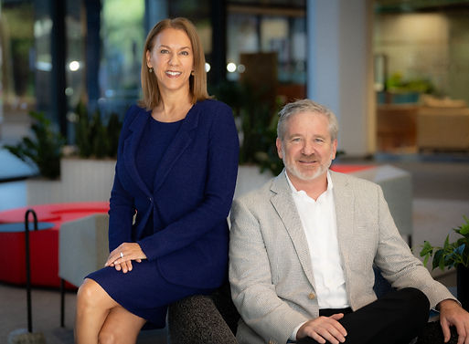 A photo of Kolbe Corp CEO David Kolbe and President Amy Bruske