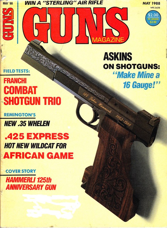 Guns Magazine, May 1988 spas12project
