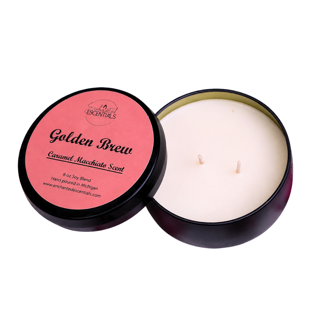Golden Brew Candle
