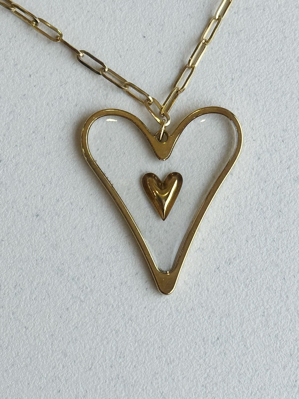 Collana Doppio cuore 