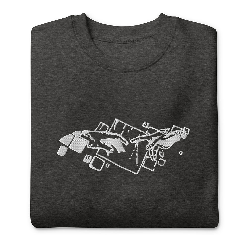 Thumbnail: Creation of Atom Embroidered Sweatshirt