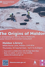 Origins of Maldon talk.jpg