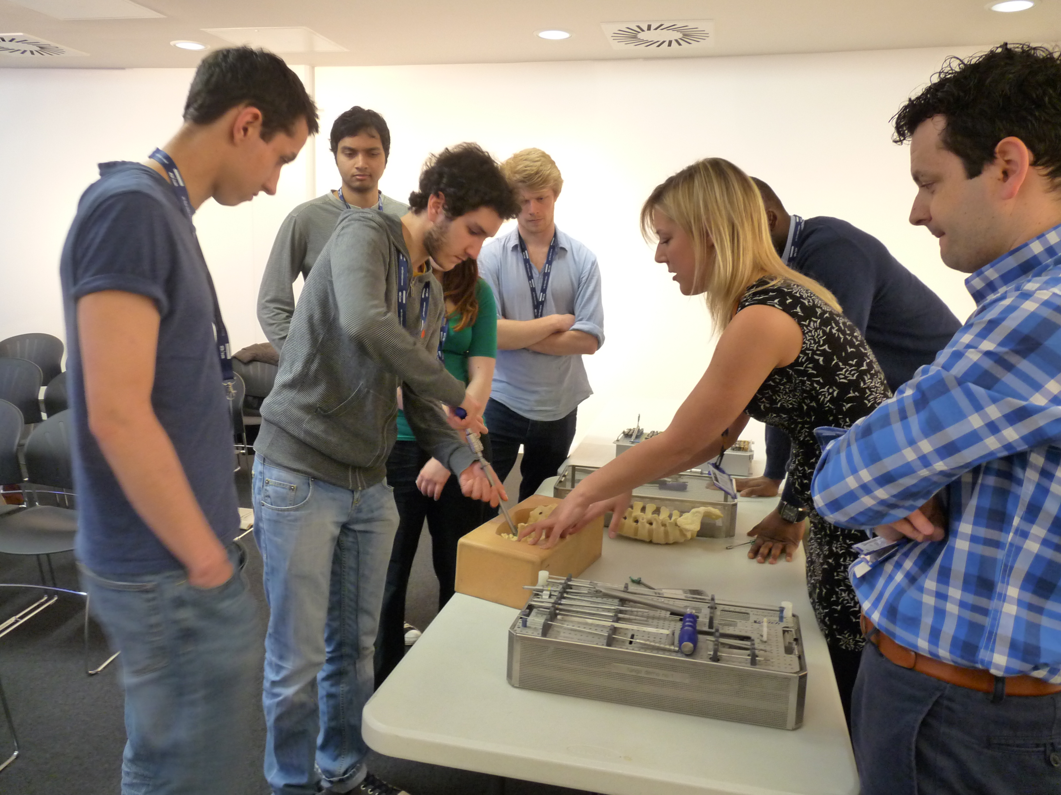 Spinal fixation workshop