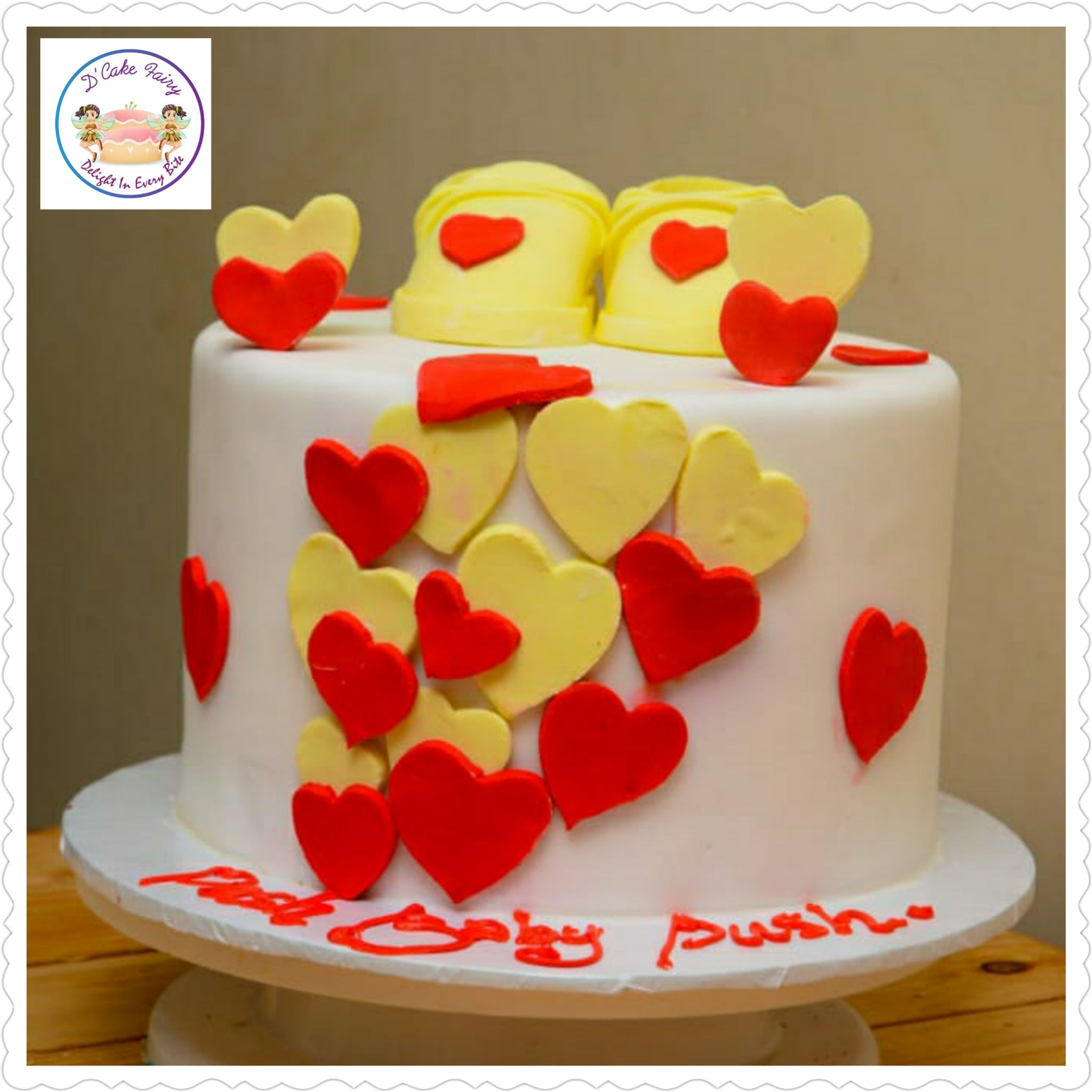 24cm/2.5kg/10' Fondant cake