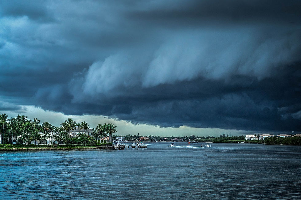 Image of stormy weather by Michelle Raponi from Pixabay