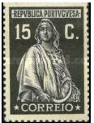 Portugal PTS0024361926 selo 15C preto 1926