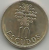 Portugal PTR0191999 República Portuguesa 10 escudos 1999