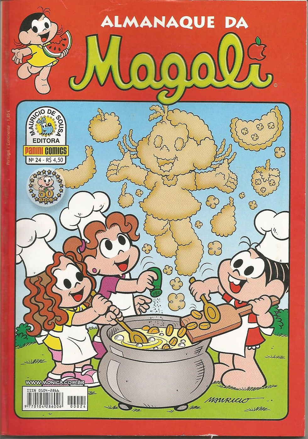 Portugal PTMA016 Revista Almanaque da Magali nº 24