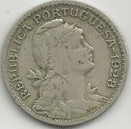 Portugal PT050011928 República Portuguesa 50 Centavos de 1928