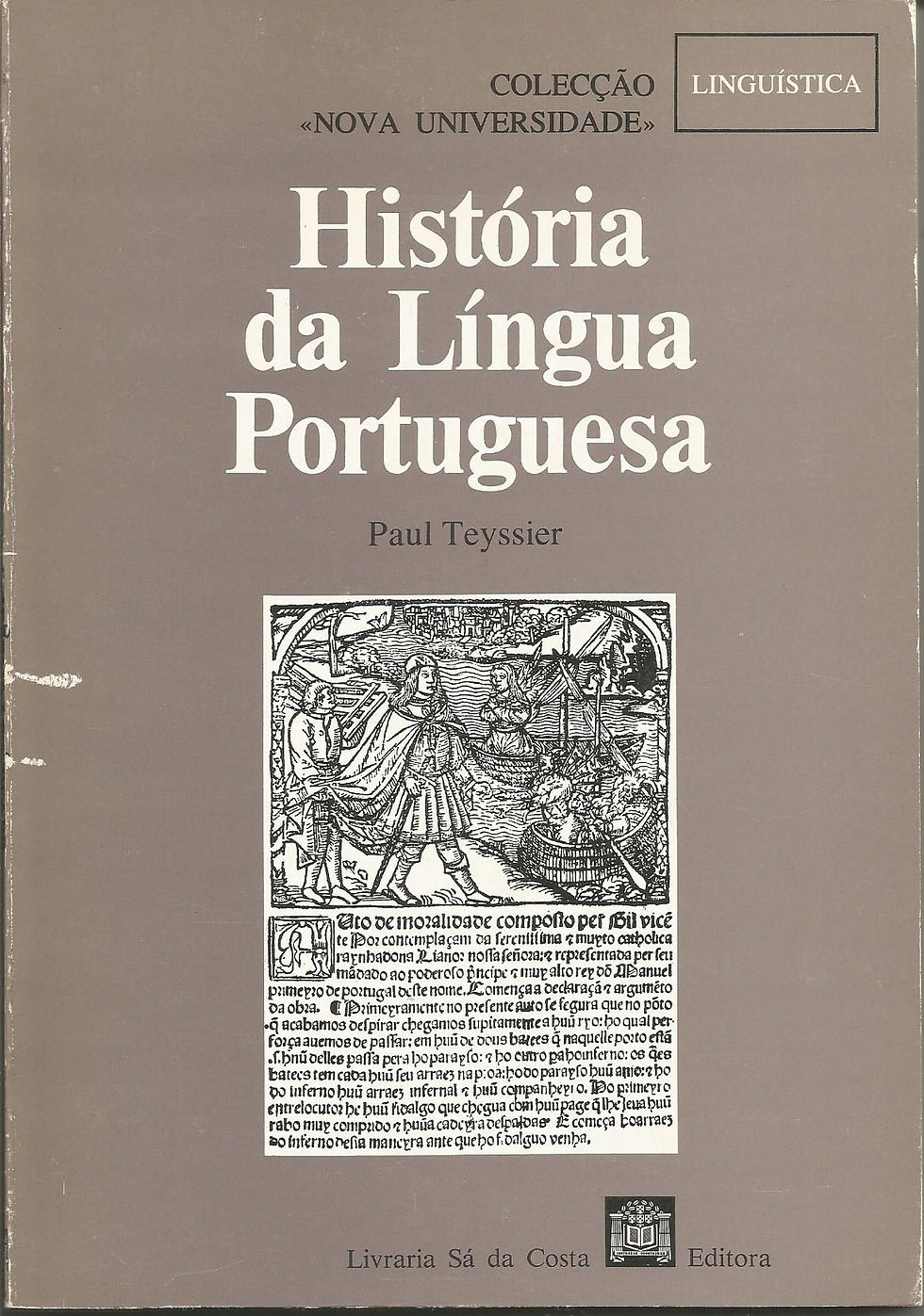 Portugal PTLN60422025 História da Língua Portuguesa 1987
