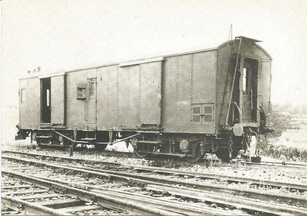 Portugal PTOT2400 Furgão para Comboio de Passageiros 1930