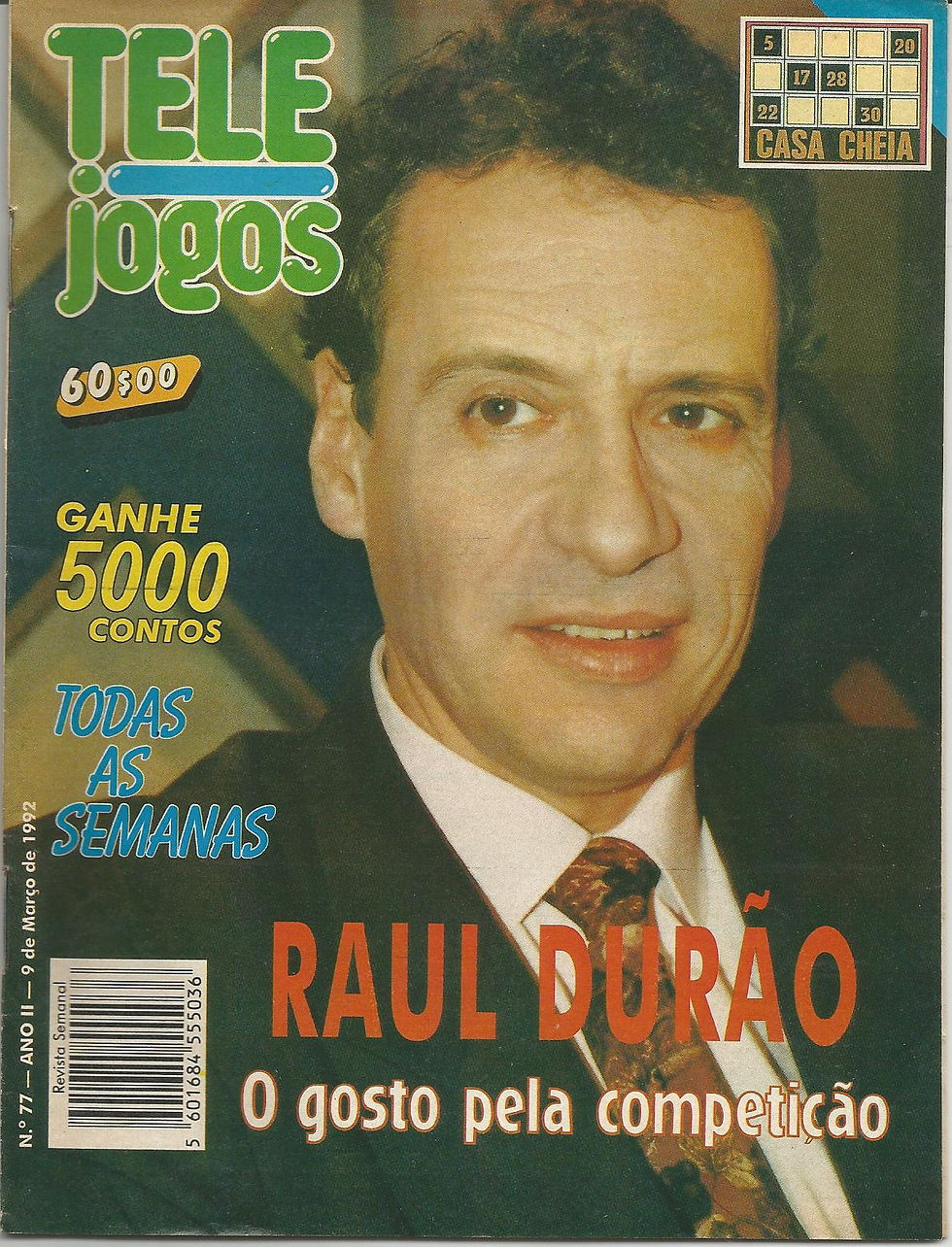 Portugal PTTJ0151992 Revista Telejogos 9 de Março de 1992