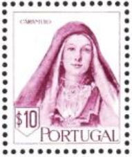 Portugal PTS0010821947 selo 10C Violeta 1947