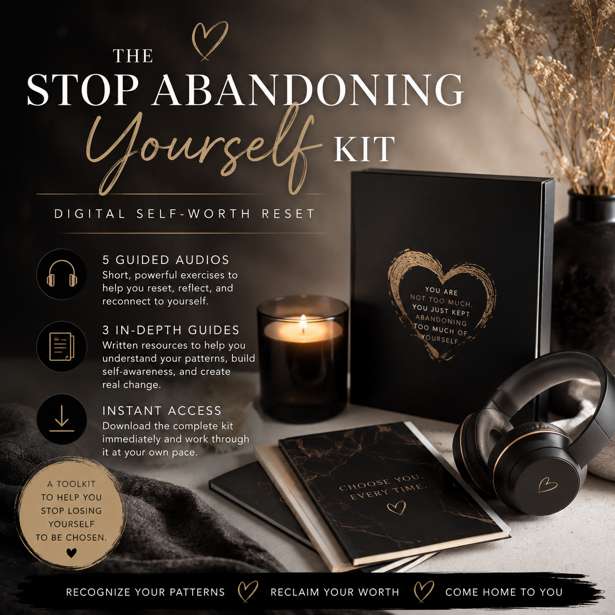The Stop Abandoning Yourself Kit
